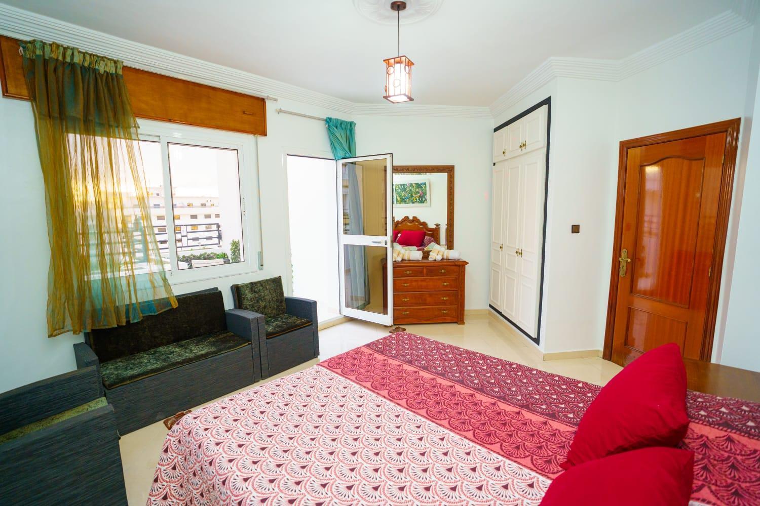 Bright Apartment With Sea View, Few Steps Away From The Tgv Tanger Buitenkant foto