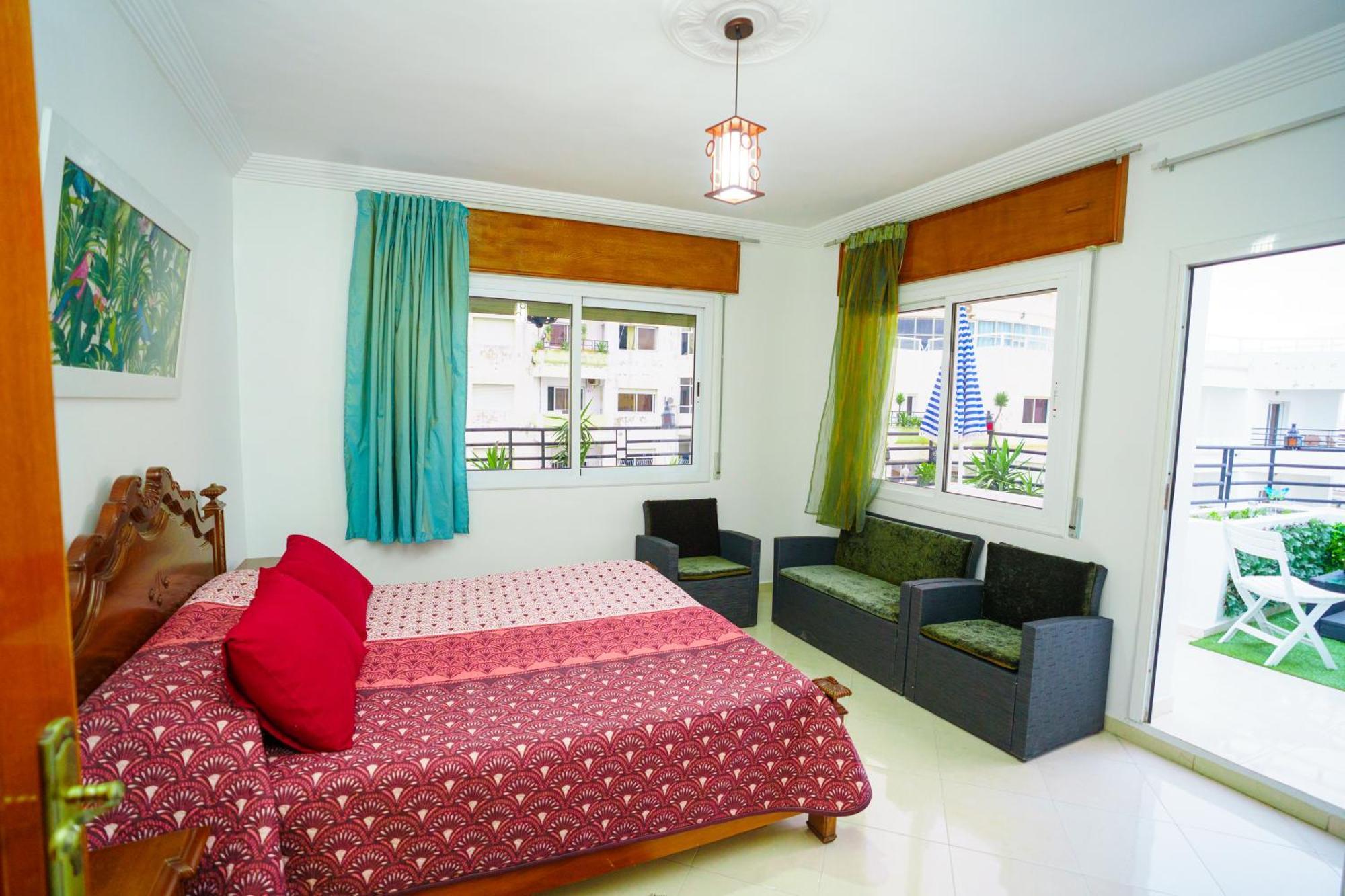 Bright Apartment With Sea View, Few Steps Away From The Tgv Tanger Buitenkant foto