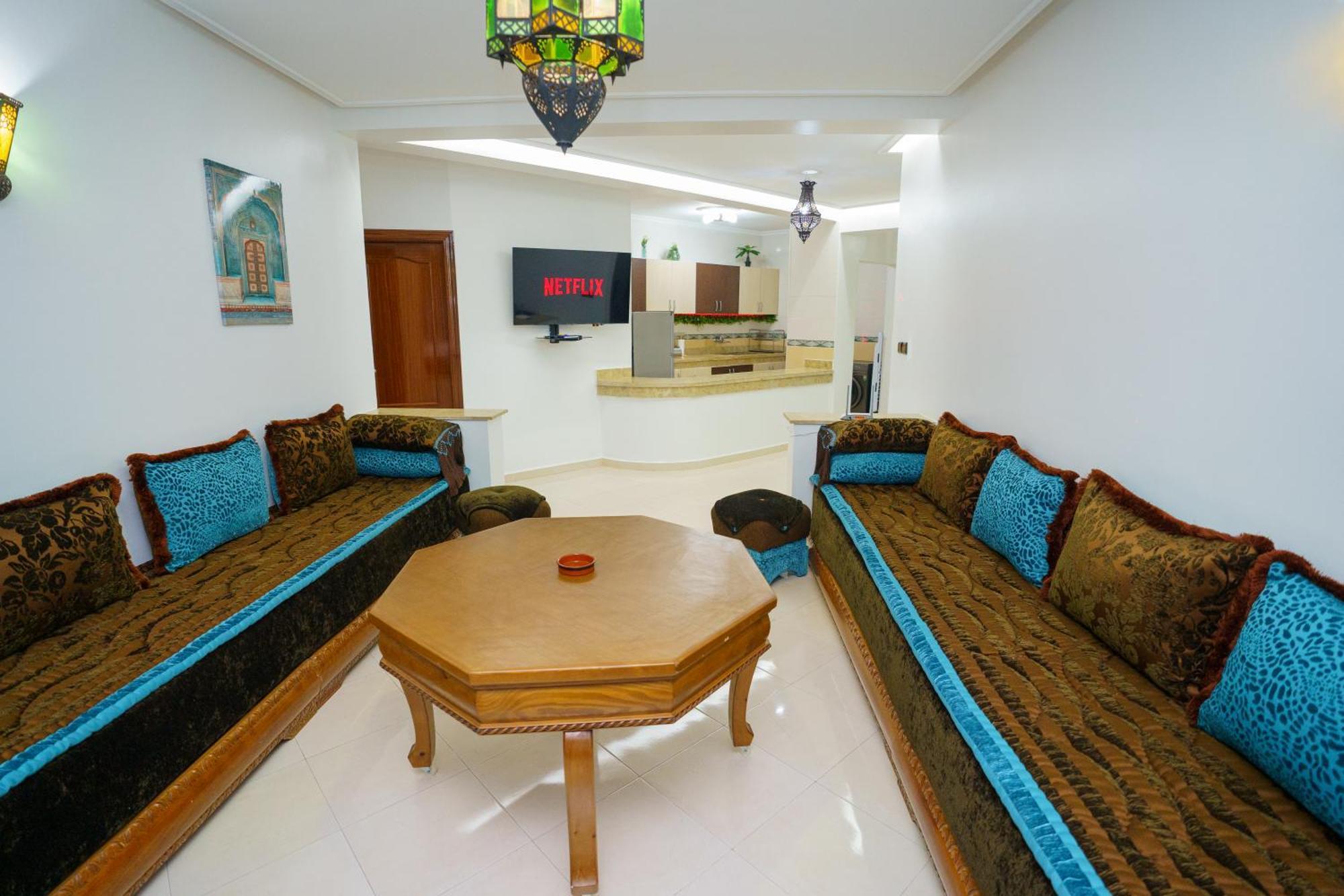 Bright Apartment With Sea View, Few Steps Away From The Tgv Tanger Buitenkant foto
