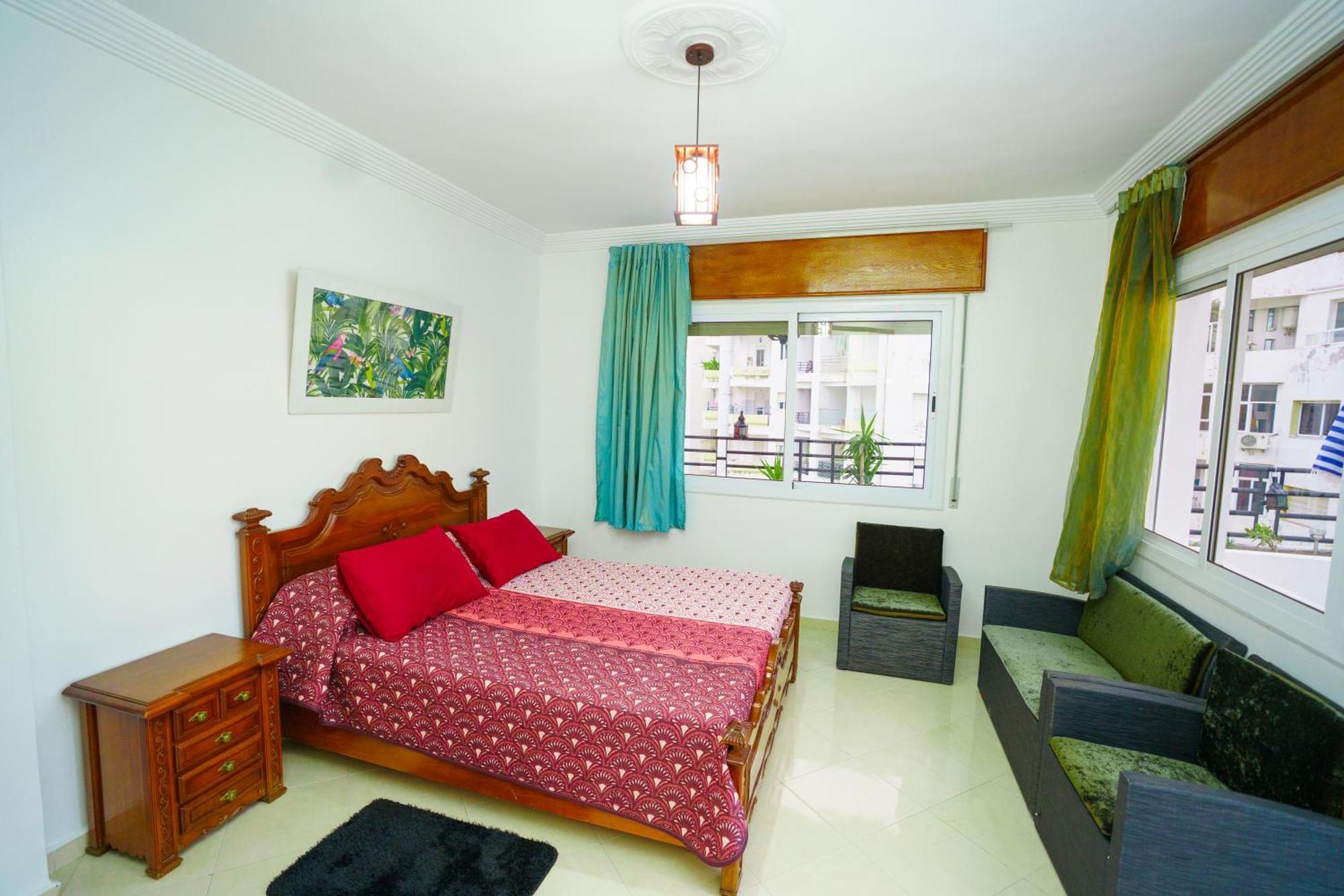 Bright Apartment With Sea View, Few Steps Away From The Tgv Tanger Buitenkant foto
