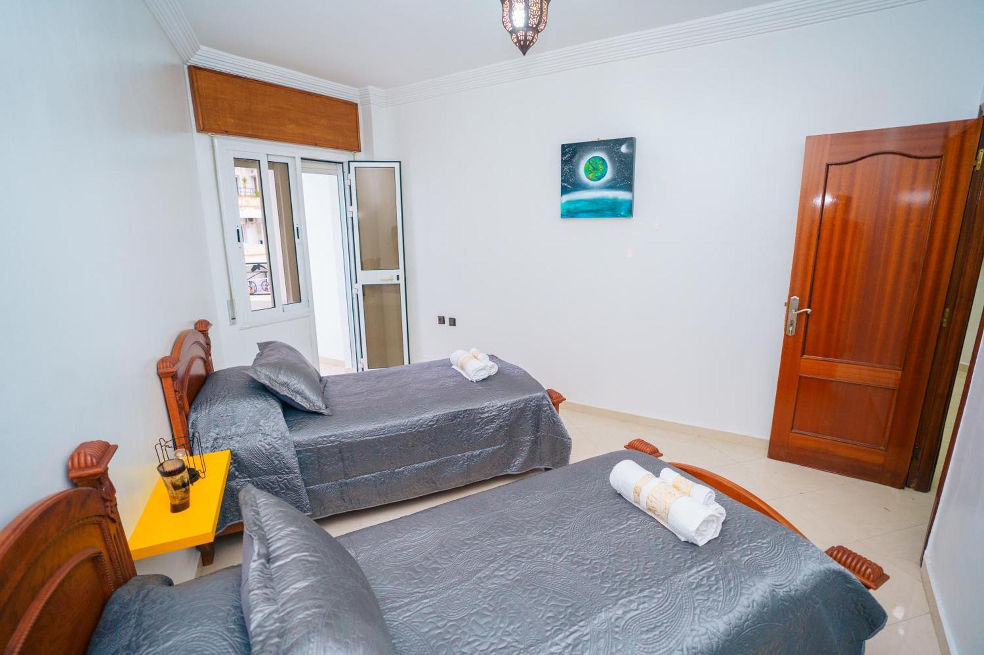 Bright Apartment With Sea View, Few Steps Away From The Tgv Tanger Buitenkant foto