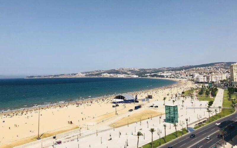 Bright Apartment With Sea View, Few Steps Away From The Tgv Tanger Buitenkant foto